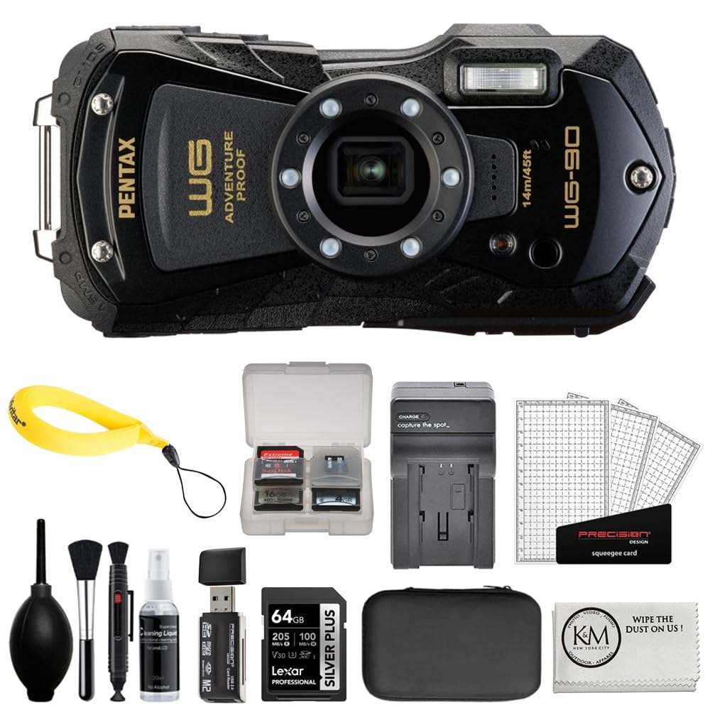 Pentax WG-90 ブラック　おまけ付き　sdカード32gb 16gb Pentax WG-90 ブラック おまけ付き sdカード32gb 16gb Amazon
